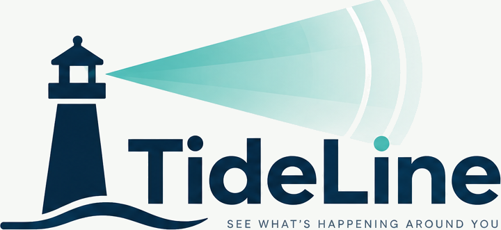 TideLine — see what's happening around you